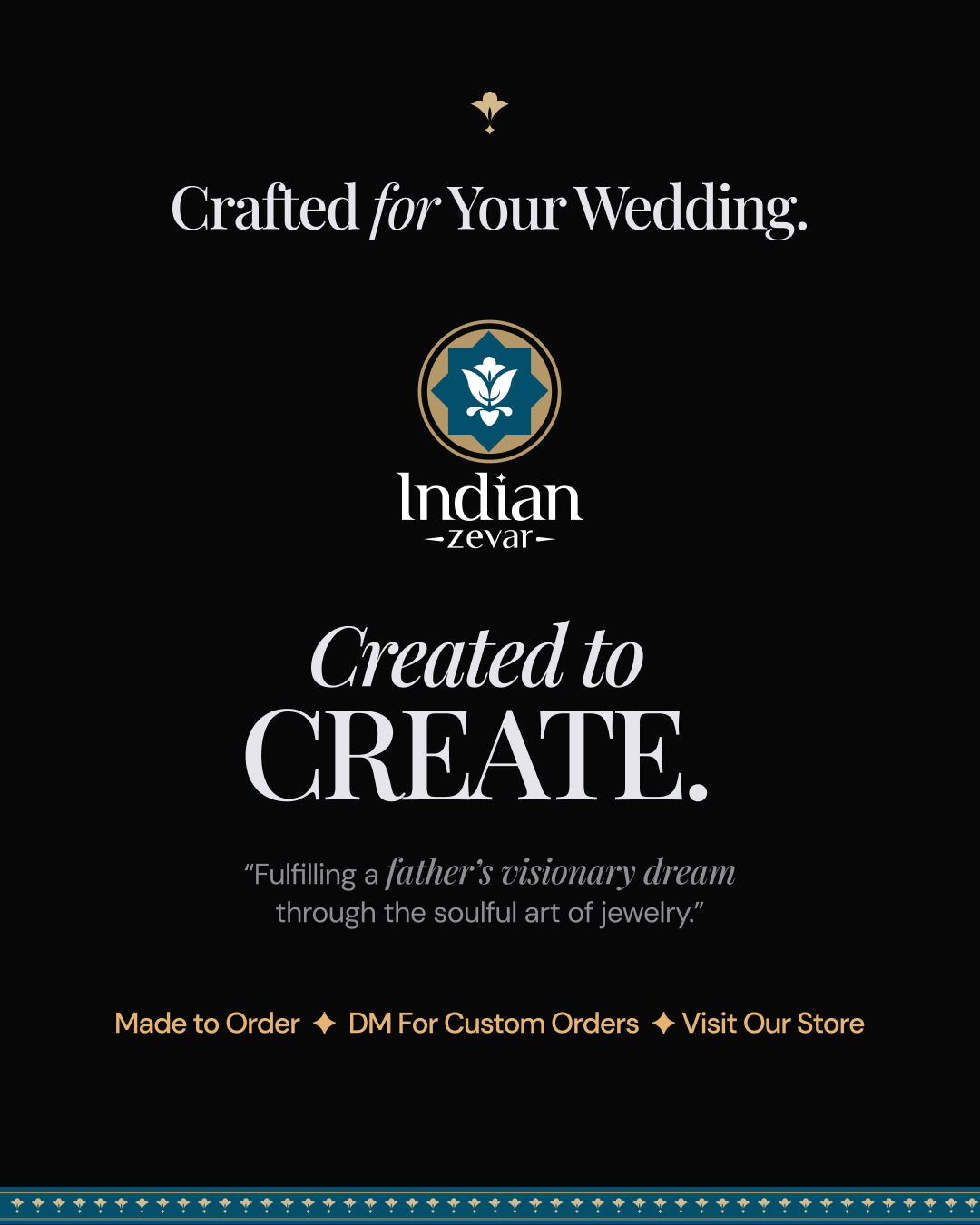 Hyderabadi Jadau Bridal Jewellery Set with Sathlada, Freshwater Pearls, Aventurine & CZ Flat Cut Polki