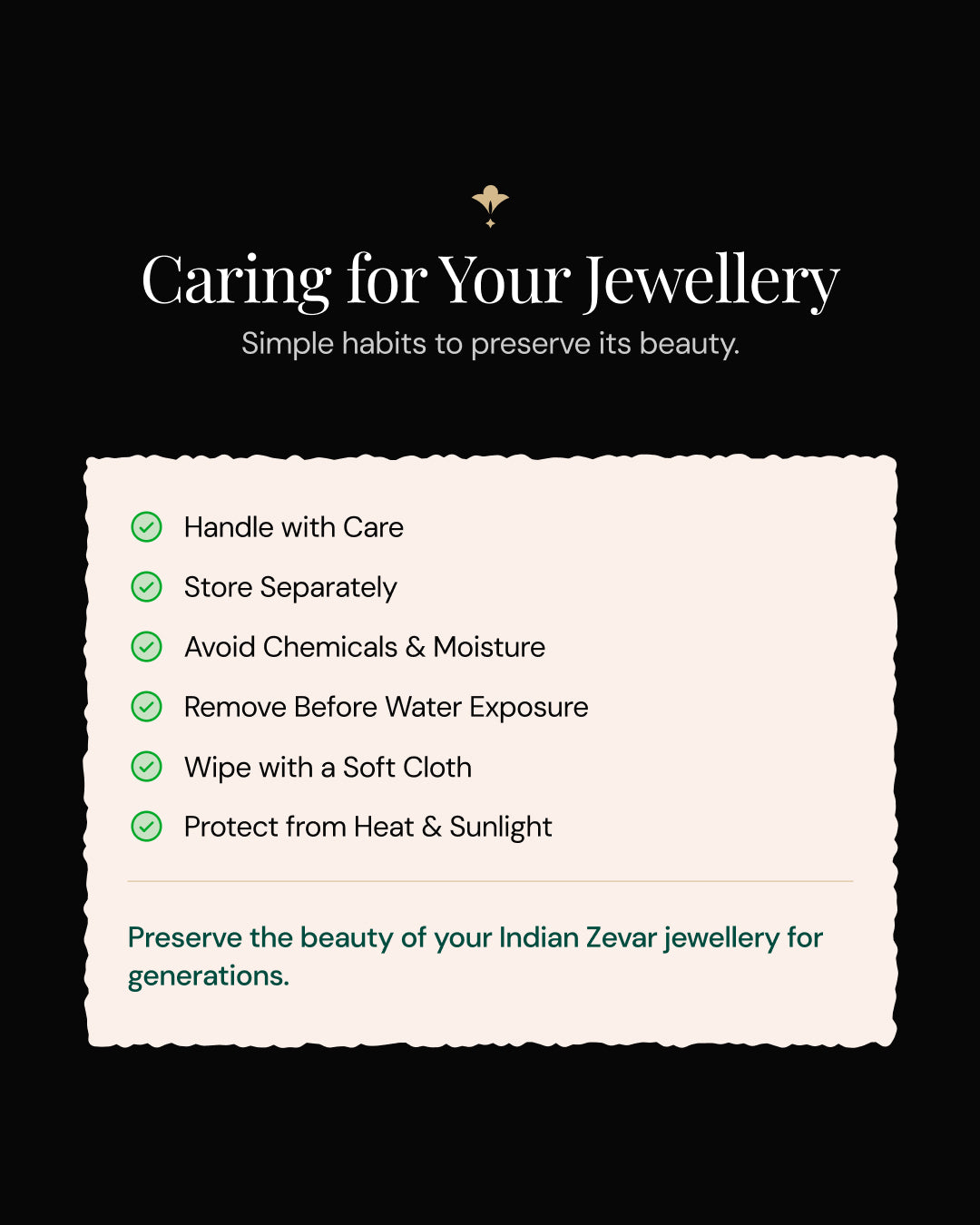 Hyderabadi Jadau Bridal Jewellery Set with Sathlada, Freshwater Pearls, Aventurine & CZ Flat Cut Polki