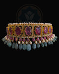The Ruby Reimagined Chintak — Hyderabadi Jadau Heritage Necklace