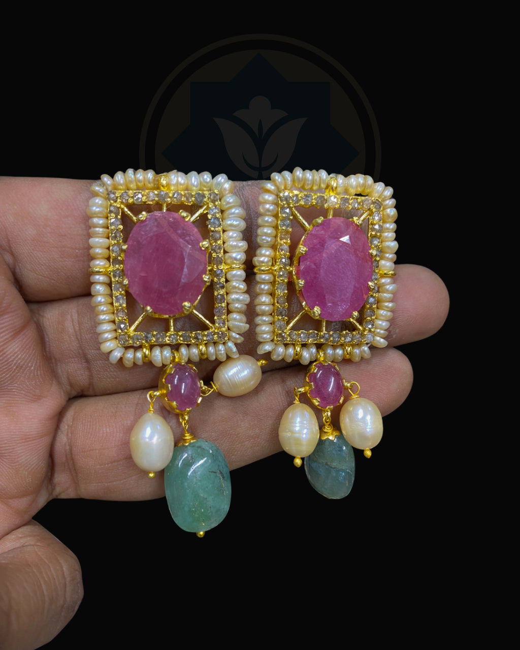 The Ruby Reimagined Chintak — Hyderabadi Jadau Heritage Necklace