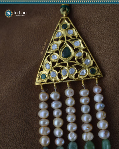 Hyderabadi Nizami Panchladha - 5 Strand Long Necklace  (Signature)