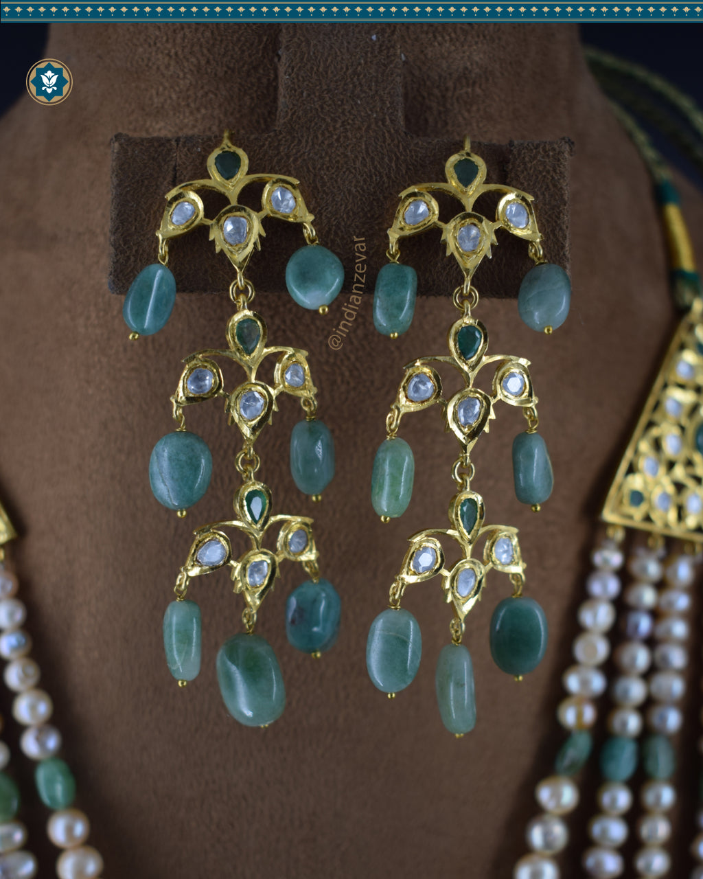 Hyderabadi Nizami Panchladha - 5 Strand Long Necklace  (Signature)