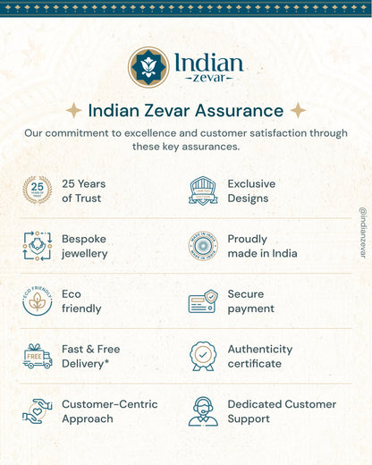 Indian Zevar 7 Strings Long Necklace Sath-ladha - Traditional Jadau Jewelry  (Essential 1)