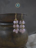 Light & Lovely: Rose Quartz Chandelier Earrings (Ready to Ship!)