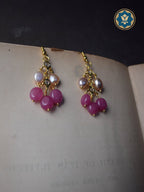 Perfectly Pink: Pearl & Pink Quartz Chandelier Earrings (Ready to Ship!)