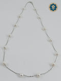 Effortless Grace: Korean White Pearl Chain Set (Casual Chic)